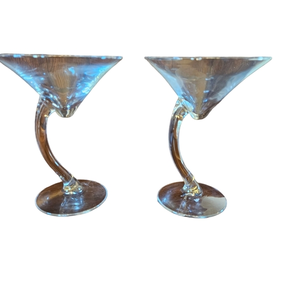 Libbey Dining Vintage Libbey Bravura Martini Glasses Poshmark